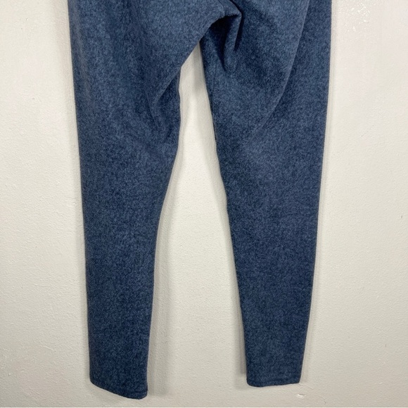 MEDIUM SIMPLY VERA VERA WANG SLATE GREY GRAY BLUE FLEECE PANTS LOUNGE SLEEP - Picture 7 of 10
